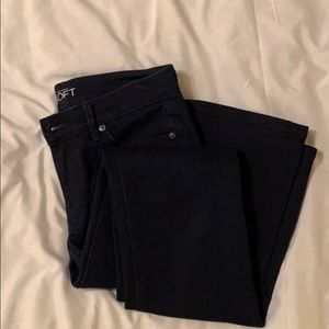 LOFT Modern Sexy Boot Dark Wash Sz 26/2